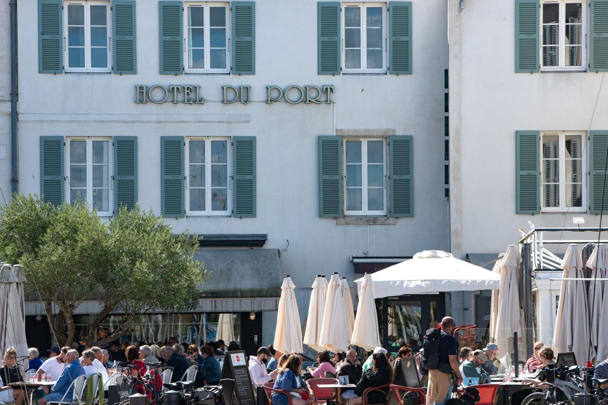 Hotel Du Port Сен-Мартен-де-Ре Экстерьер фото